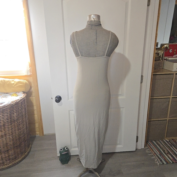 NWT James Perse Gray Taupe Cami Slip Dress, SIZE 1/S - Picture 8 of 12